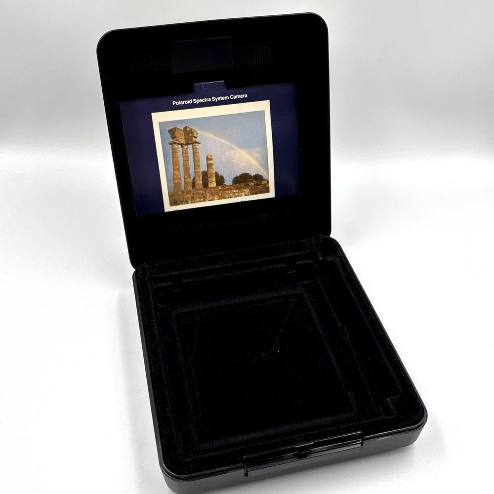 Polaroid Spectra System Onyx Instant Film Camera W/ case + Original Box